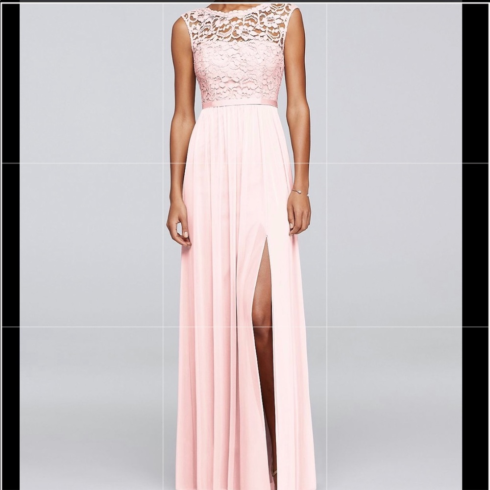 David’s bridal bridesmaids dress